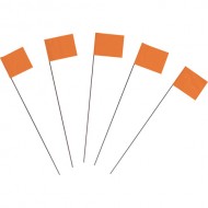 Marking Flags, Fluor. Orange 100/PK
